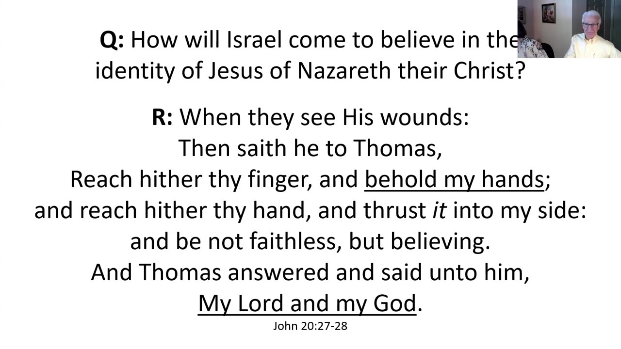 What Are These Wounds In Thine Hands? (Zechariah 13:6)