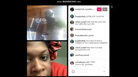 Mookie7o4 Instagram Stream ☞ Neo Nazi Troll ☜ May 15th 2021