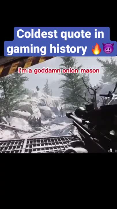 .Coldest quote in gaming history 😈