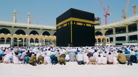 Clips of Mecca from the sky