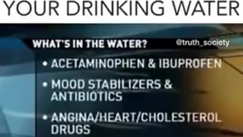 Drugs In Drinking Water