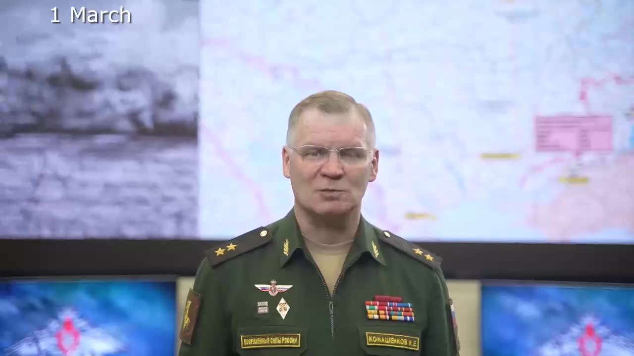 ⚡️🇷🇺🇺🇦 Morning Briefing of The Ministry of Defense of Russia (February 24-March 1, 2024)