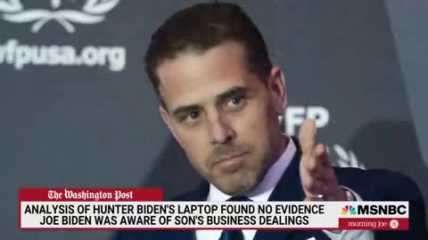 MSNBC Federal Probe into Hunter Biden Business Dealings with foreign governments May 2022