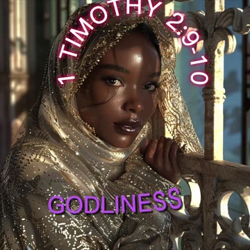 [1 Timothy 2:9-10] In Like Manner Also, That Women Adorn Themselves In Modest Apparel