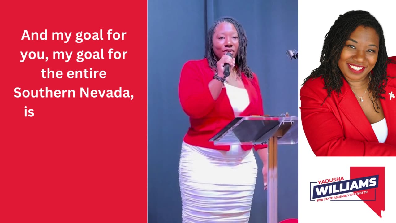 Meet Your Candidate, Yadusha Williams - part 2