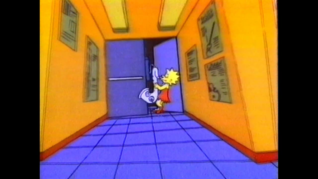 VHS Opening #929 Opening to my 1992 Australian VHS of The Simpsons Collection: Homer's Night Out