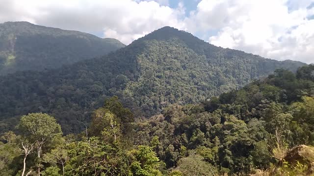 Beautiful mountain and valley view.