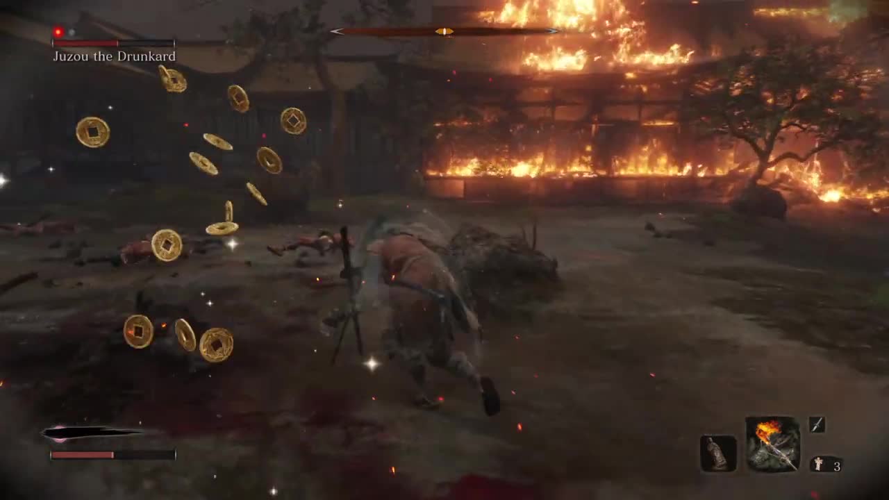 Sekiro's hitboxes make you die, Twice