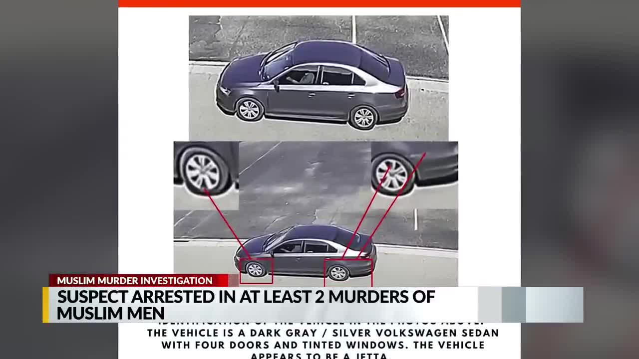 Suspect arrested in at least two murders of Muslim men