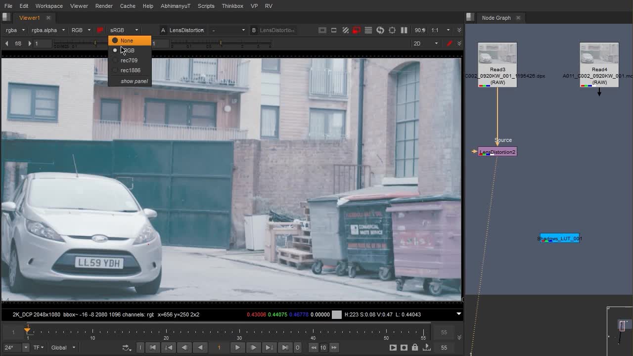 Adjust the saturation of colors and tones