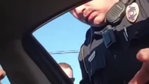 Police officer pulls over a lawyer