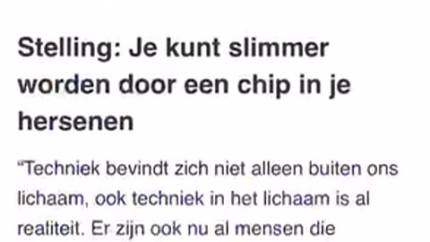 De toekomst?