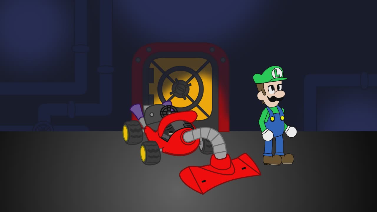 Luigi's Kart trouble | 🪠🏎️ 👻