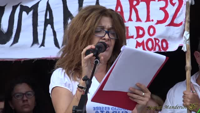 Donatella Reginelli (Coordinamento insegnanti) - NO GREEN PASS - 11 Settembre 2021