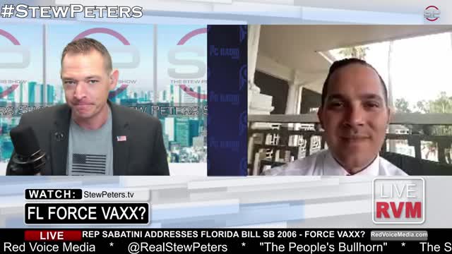URGENT BROADCAST! Rep Anthony Sabatini Addresses SB 2006 - Can FL Officials Force-Vaxx Citizens?