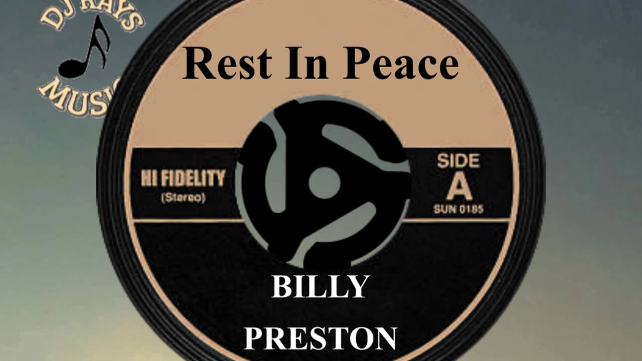 R.I.P. BILLY PRESTON