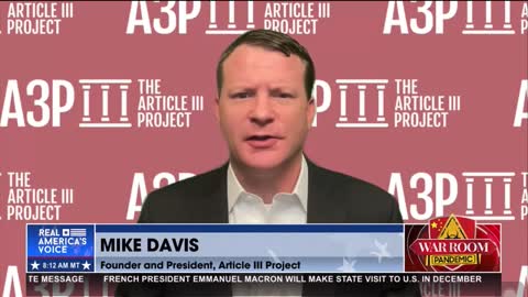 Mike Davis: The Biden administration are the ones that has Weaponized law-enforcement.