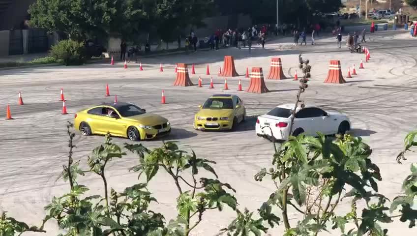 Drifting BMW