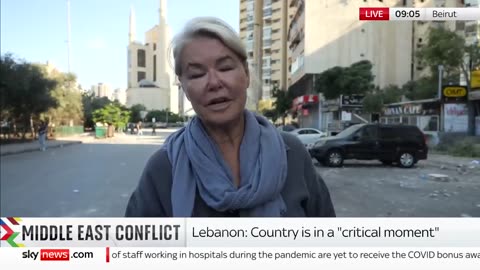 Israeli strike hits flats in central Beirut - first time since beginning of offensive