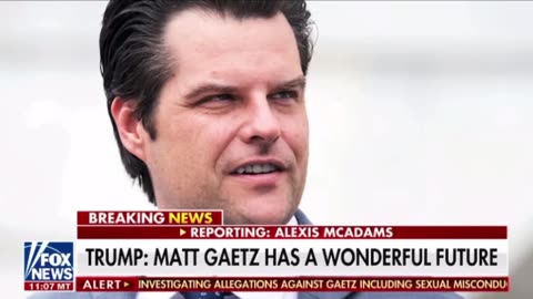 Matt Gaetz drops out of AG nomination.