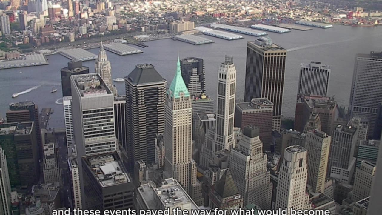 Never before seen footage of the World Trade Center just days before the 9/11/01 terrorist attacks