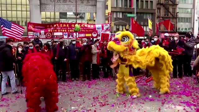 New York's Chinatown celebrates Year of the Ox