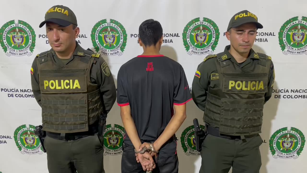 Captura de alias 'Jeison' en el barrio Buenos Aires