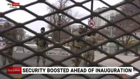 Washington DC 'looks more like Baghdad' ahead of inauguration