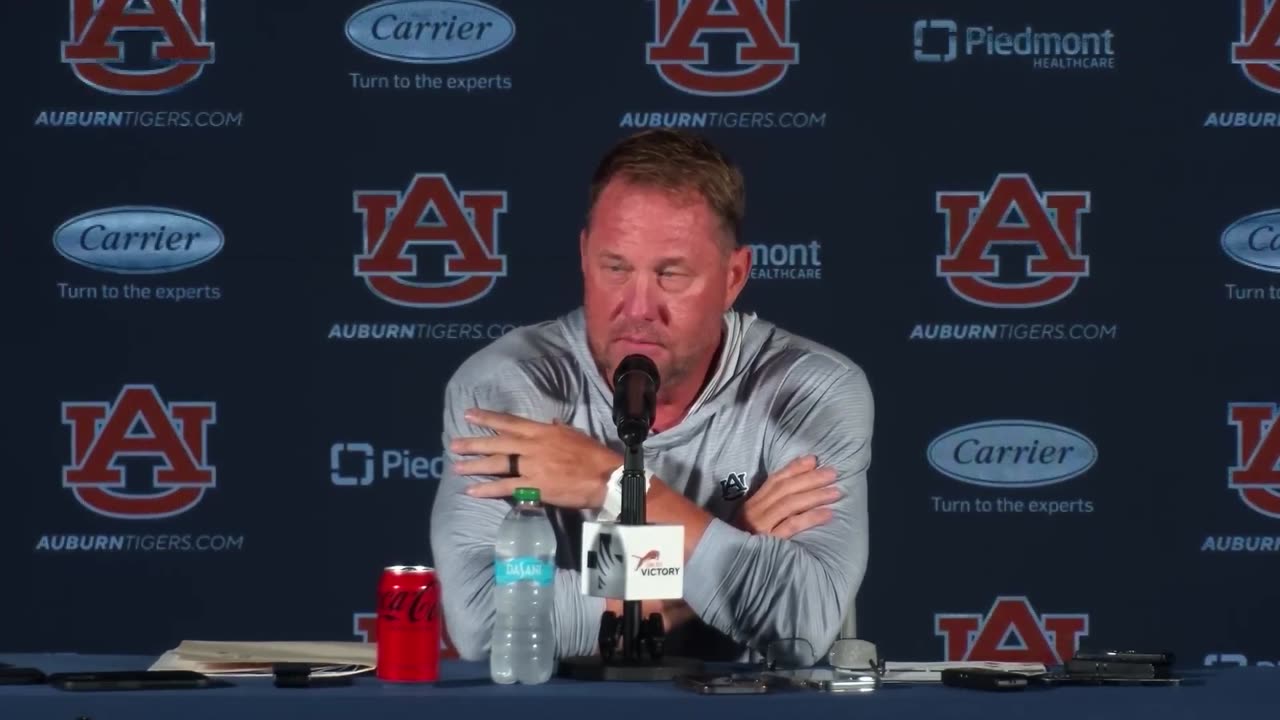 Arkansas Week Hugh Freeze Talks Game 4 For Auburn Football Full Presser