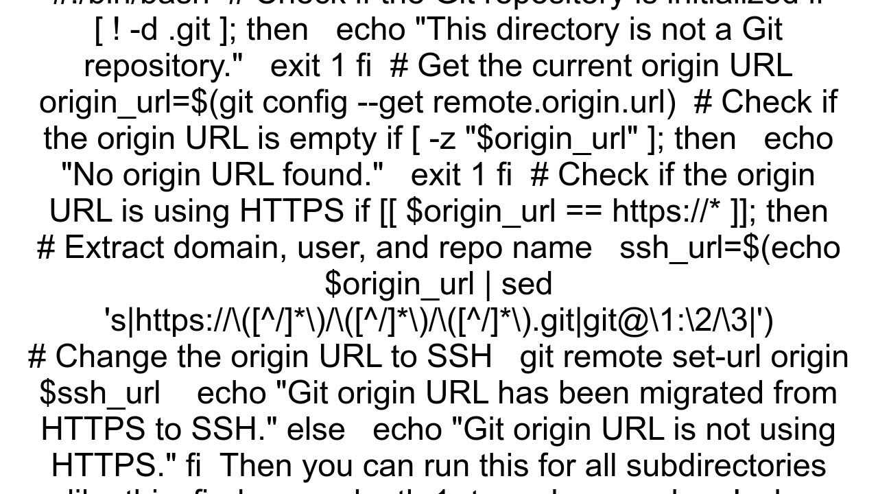 How to migrate from HTTPS to SSH github