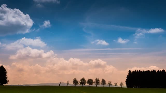 Time Lapse Video Of Beautiful Sky