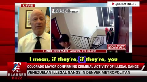 Colorado Mayor Confirming Criminal Activity Of Illegal Gangs