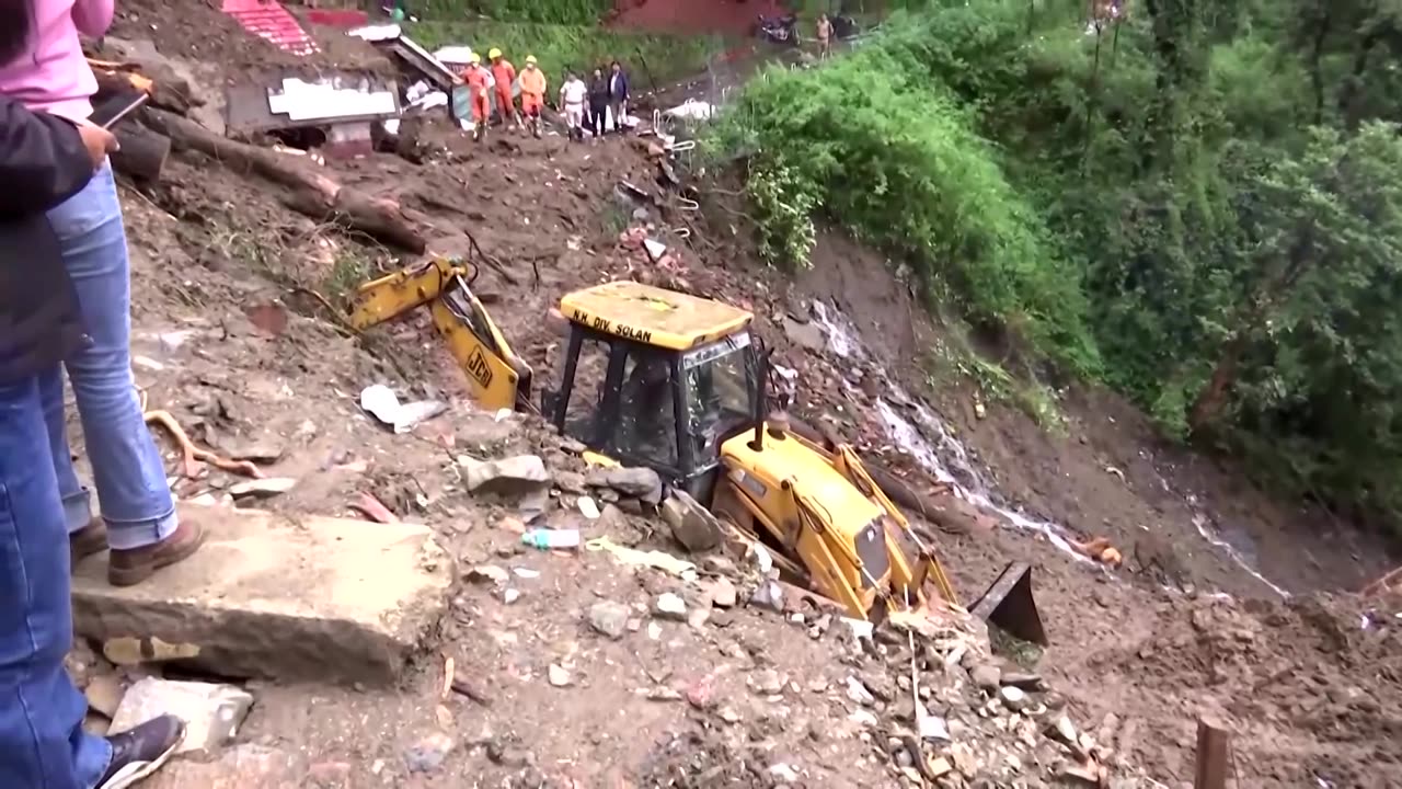 Rescue work ongoing after deadly Indian landslides