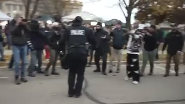 Arrests Made On Kenosha Courthouse Steps