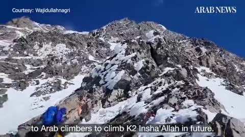 Emirati mountaineer climbs world’s deadliest mountain, K2, as part of peace mission