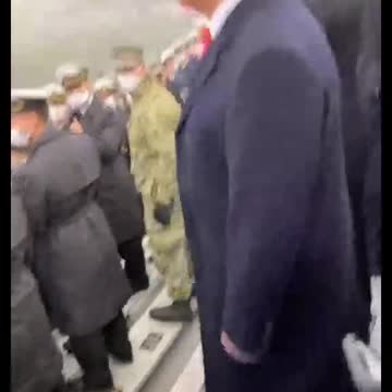 Trump military fist bump