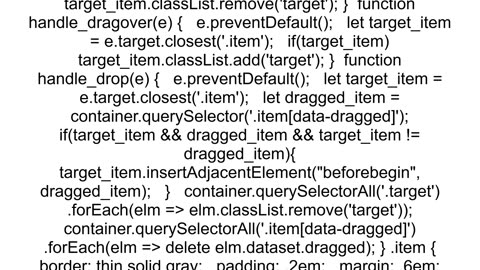 Drag and drop event propagation