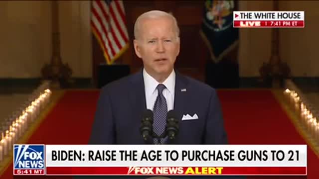 Senile Joe Biden: Wants liability shield for Gun manufacturers