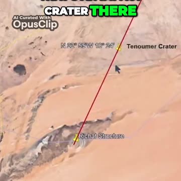 Mysterious Impact Craters Discovered in Mauritania - Don't Miss! I #shorts I #viral I #shortsfeed I #shortsviral I #shortsvideo I #jre