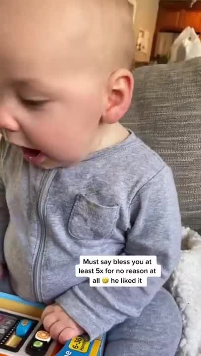 Funny Confusing kids little girl baby