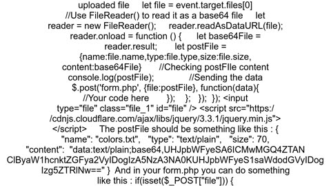 Upload files via jquery post