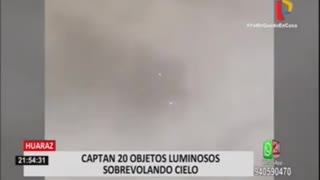 20 UFOs in bright daylight in Huaraz city of PERU?!?!?! #UFO #Disclosure 👉👉👉 Follow me