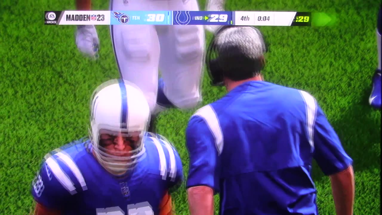 Madden: Indianapolis Colts vs Tennessee Titans (Touchdowns)