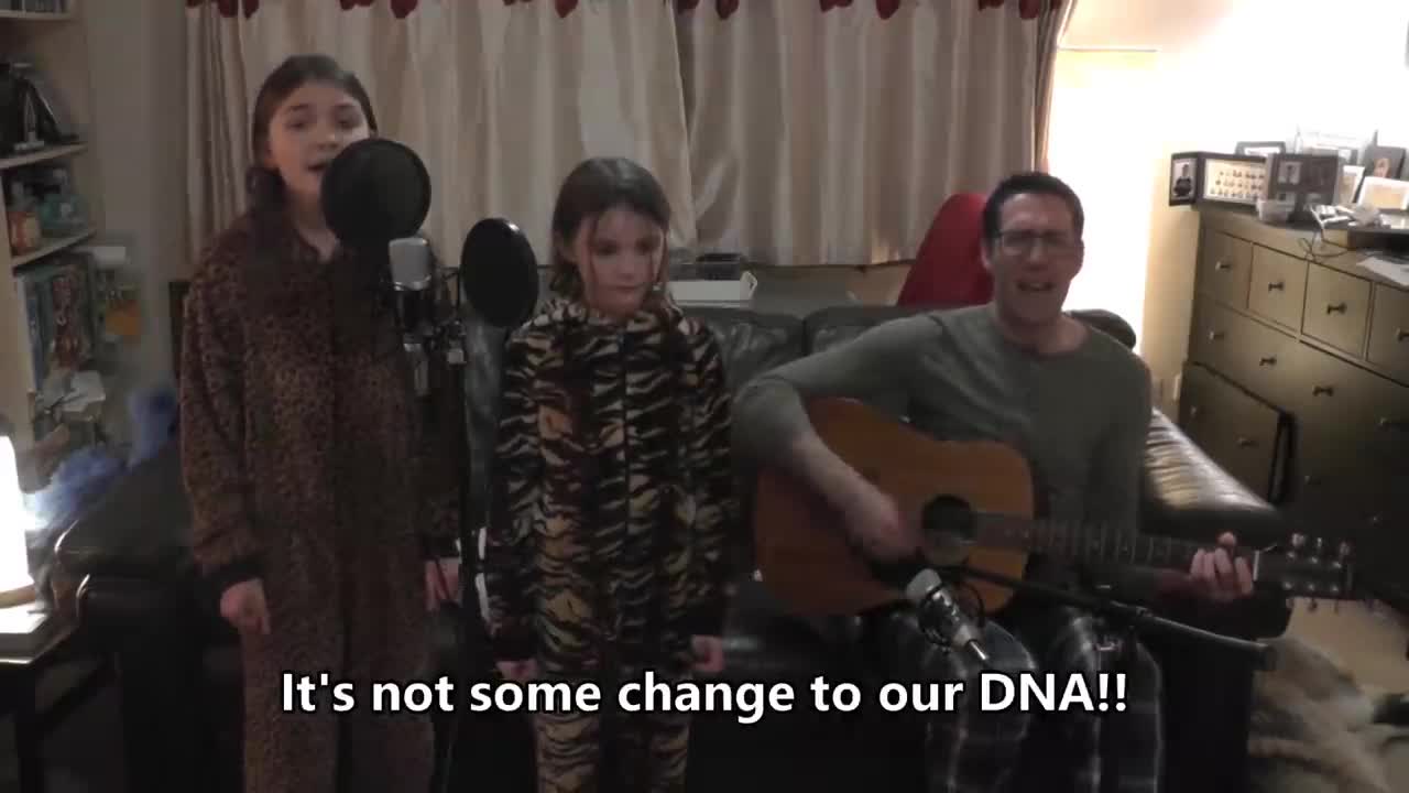 You just gotta watch this family perform.