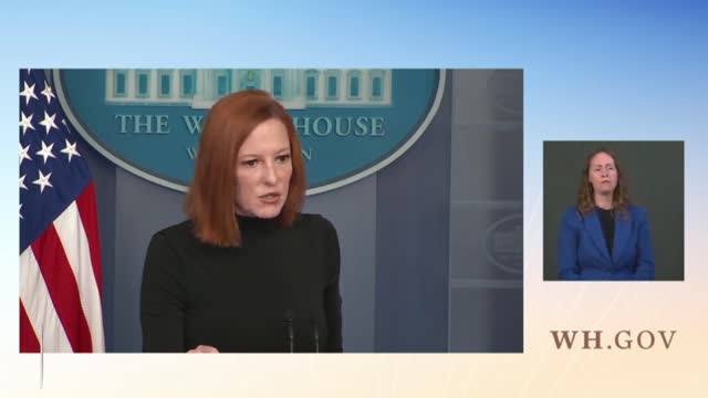 Jen Psaki: Not About Persuading Americans, Vaccine Is "Going to Be A Requirement"