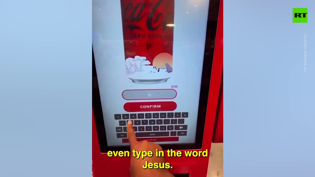 Coca-Cola naming machine refuses ‘Jesus,’ allows ‘Satan’