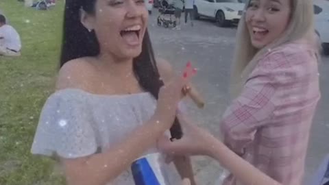 These strangers didn't anticipate such wholesome surprises