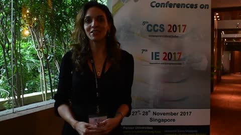 Asst. Prof. Imen Handi Mejri at IE Conference 2017 by GSTF