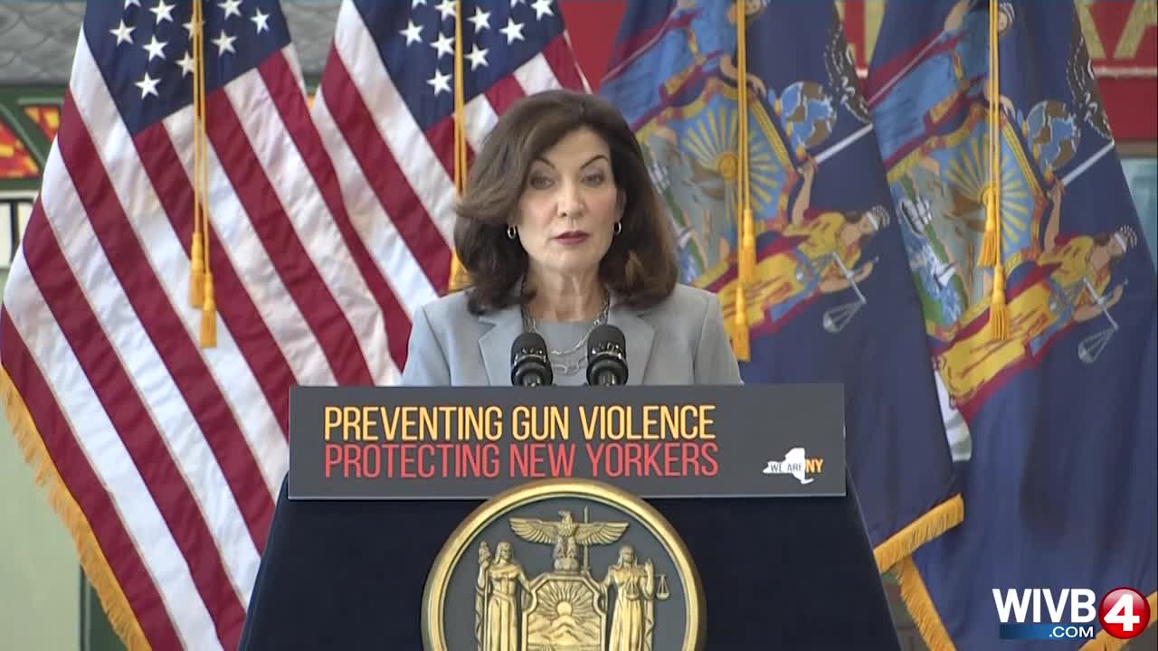 Governor Kathy Hochul speaks on attack of author Salman Rushdie