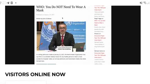 STOP Wearing masks!